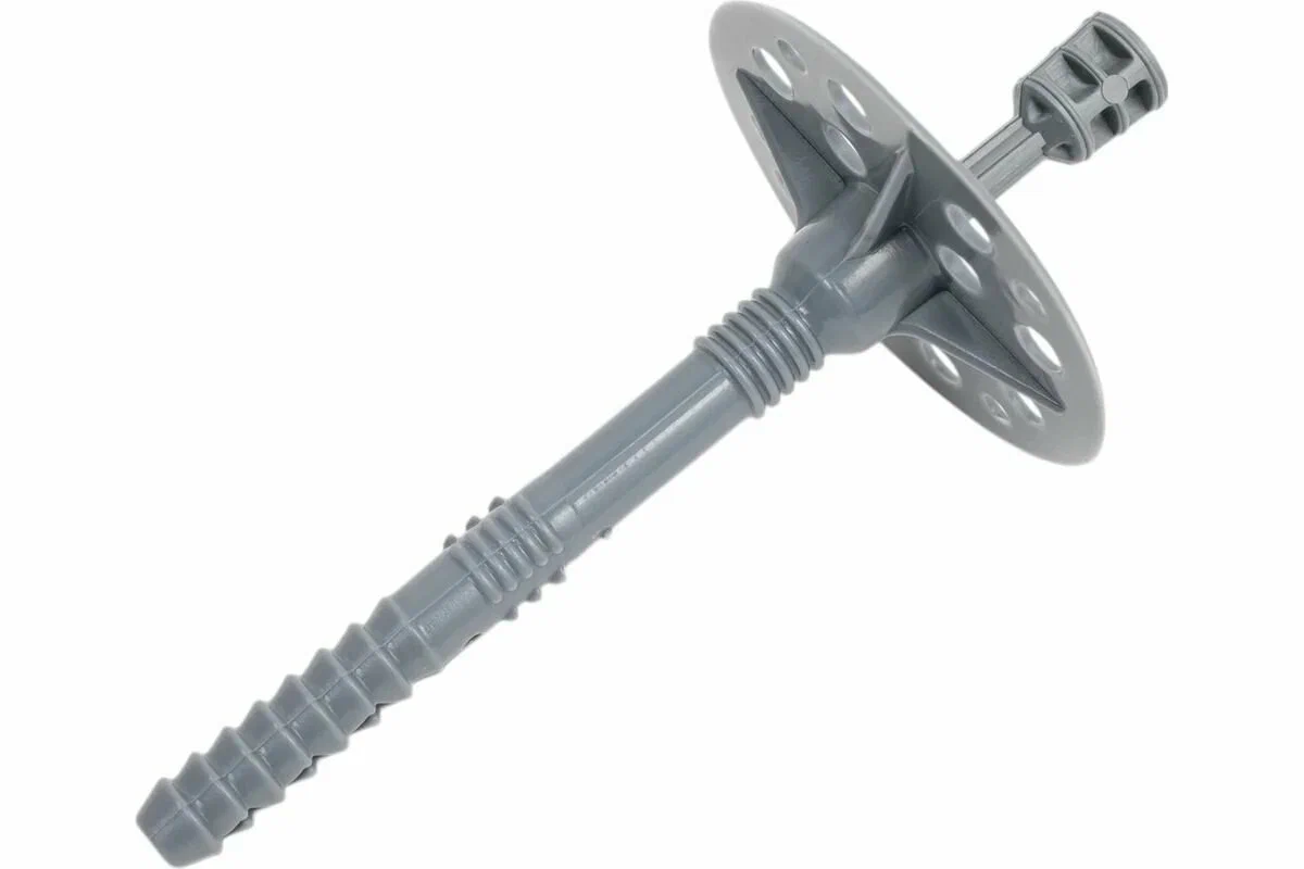 картинка Дюбель-гриб для теплоизл. материала 10*110 пластик.стерж.  от базы строительно-отделочных материалов